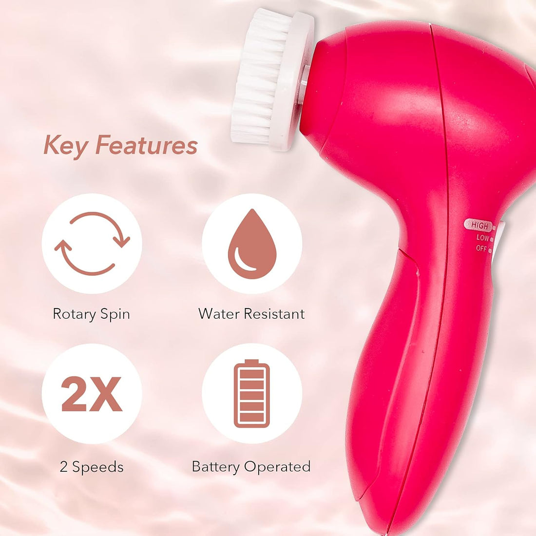 Electric Facial Cleansing Brush